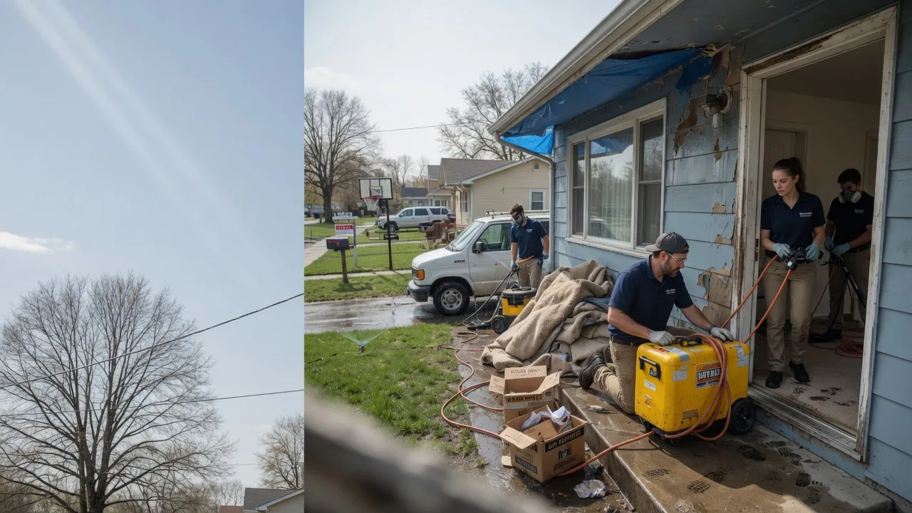 Basement Flood Cleanup in Wallingford, PA near me